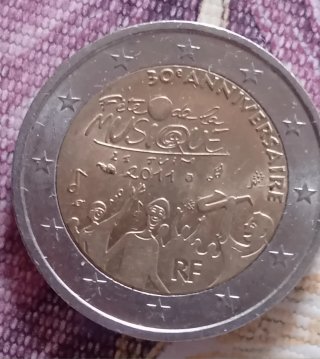 Monedas 2€ Francia