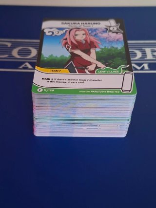 Colección Cartas Naruto Mythos TCG
