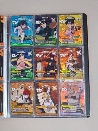 Colección Cartas Naruto Mythos TCG
