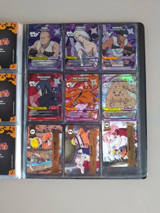 Colección Cartas Naruto Mythos TCG
