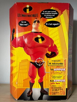 Figura Mr Increible Electronico Disney Pixar 2004