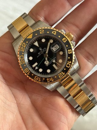 Rolex GMT-Master II 116713LN Negro/Oro