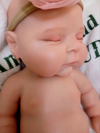 Muñeca Reborn Silicona 47 cm