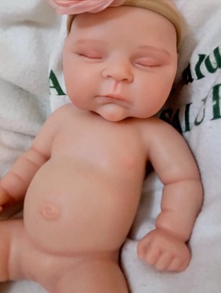 Muñeca Reborn Silicona 47 cm