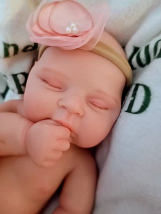 Muñeca Reborn Silicona 47 cm