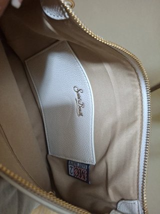 Pochette Saint Barth bianca
