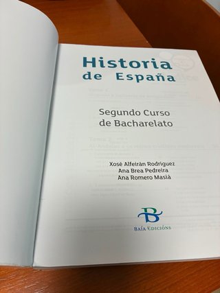 Libro Historia de España 2º Bacharelato