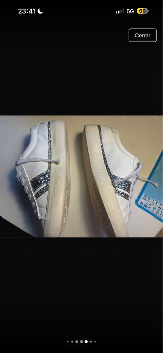 Golden Goose Blancas y Plateadas