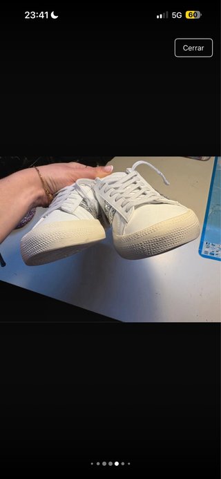 Golden Goose Blancas y Plateadas