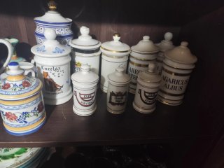 Albarelos Farmacia Firma Cerámica