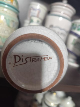 Albarelos Farmacia Firma Cerámica