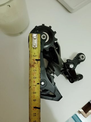Cambio Shimano 105 Negro