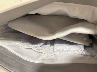 Bolso maternidad para carro Pasito a Pasito gris