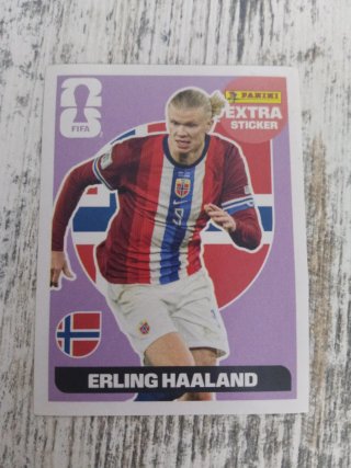 Cromo Extra Erling Haaland Panini mundial 2026