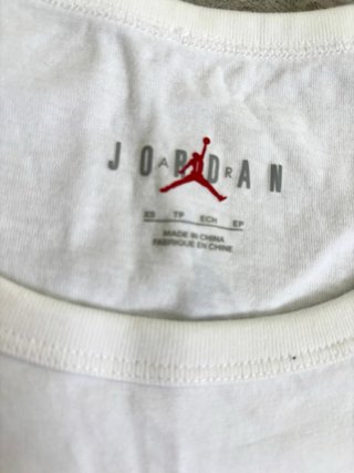 Camiseta Jordan Blanca Flight