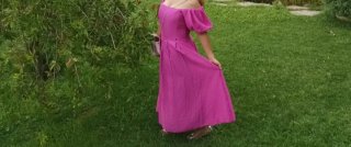 Vestido fiesta Pedro del Hierro rosa