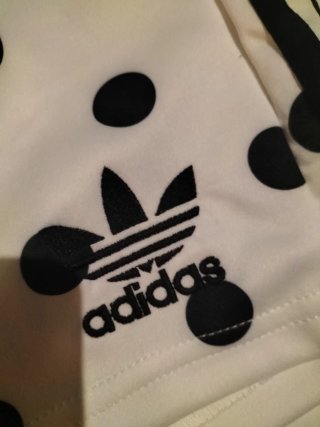 Conjunto Adidas Lunares Blanco y Negro