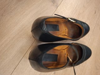 Zapatos de flamenco negros talla 37.5