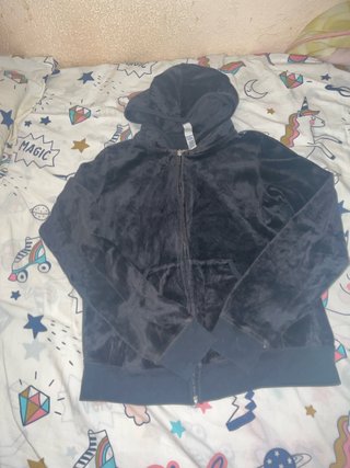 Chaqueta suave negra talla M
