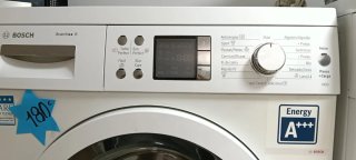 LAVADORA CARGA FRONTAL BOSCH 8 KG A+++