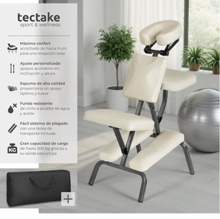 Silla Masaje Fisioterapia Tattoo Portátil