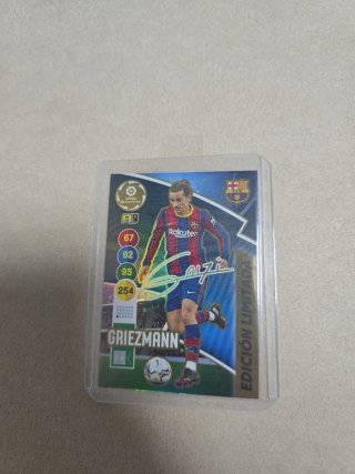 Cromo Griezmann Adrenalyn Edición Limitada Firma