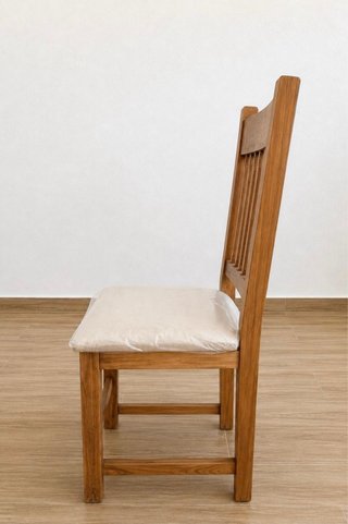 Mesa Roble Macizo Colonial + 4 sillas + 2 sillones