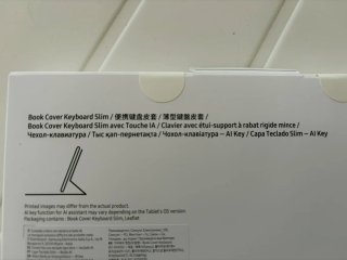 Cover con tastiera Samsung Book Cover Keyboard Slim Nero