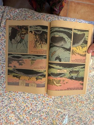 Cómic Marvel Moby Dick Ingles 1976