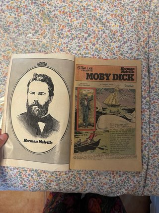 Cómic Marvel Moby Dick Ingles 1976