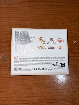 Juego de inteligencia. 6 rompecabezas.