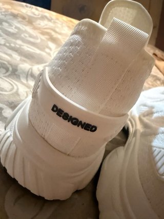 Zapatos running blancos AUMENTA +7cm