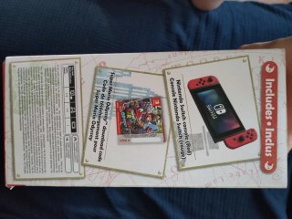 Caja VACÍA Nintendo Switch Ed. Mario Odyssey