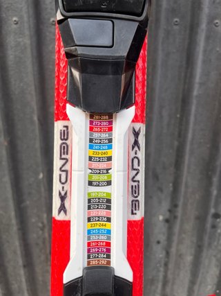 Atomic Redster XT 120cm Esquís con fijaciones