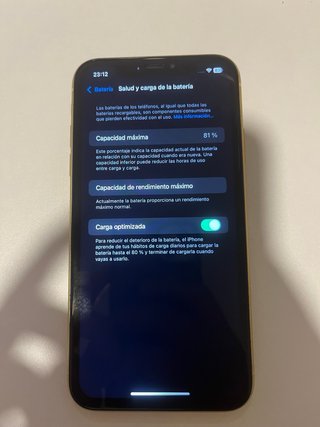 iPhone XR Amarillo