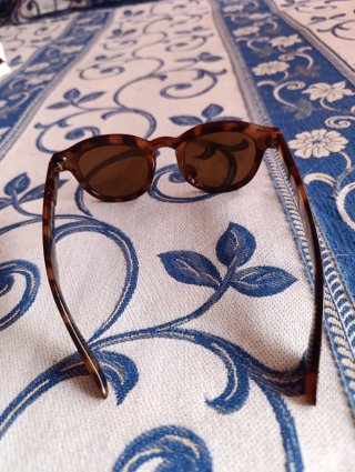 Gafas de sol efecto carey ovaladas