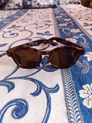 Gafas de sol efecto carey ovaladas