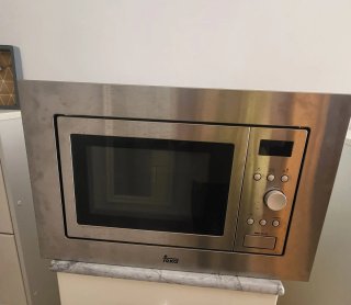 Microondas Teka empotrable acero inoxidable