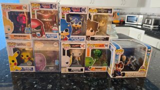 Lote Funko Pop: Dragon Ball, Sonic, Pokémon, Marve
