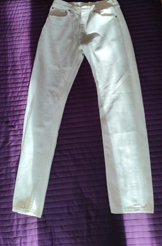 Pantalones Levi's Blancos Originales