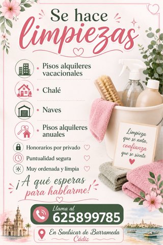 Se hace limpiezas