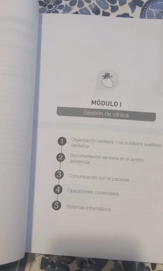 Libro Curso AUXILIAR DE CLÍNICA de FISIOTERAPIA