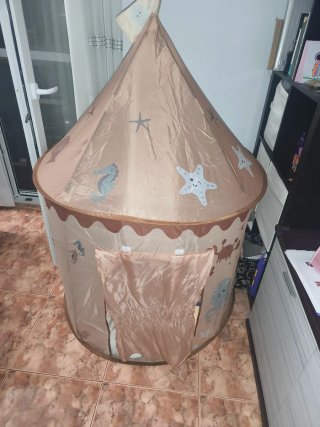 Castillo infantil con temática marina