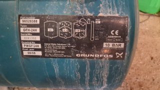 Bomba de agua Grundfos