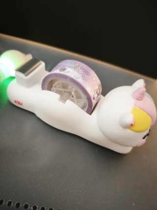 Bolígrafo Unicornio y dispensador celo