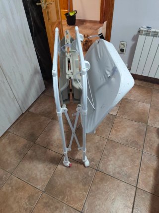 Bañera cambiador bebé con estampado osito
