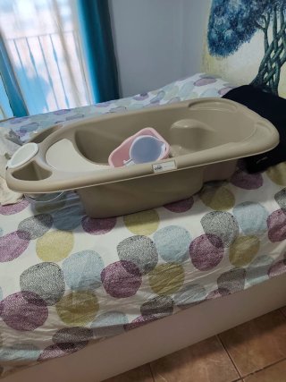 Bañera cambiador bebé con estampado osito