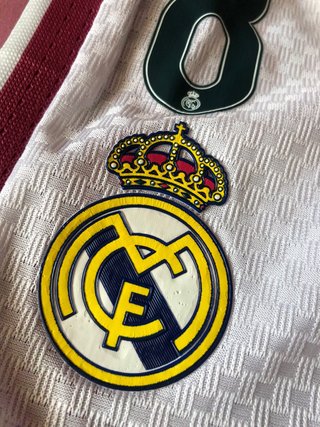 Pantalón corto Real Madrid blanco niño kids