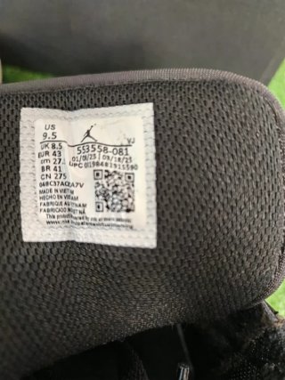 Zapatillas Air Jordan 1 Low Negro Naranja