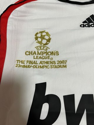 Camiseta Milán Champions League 2007 Talla M